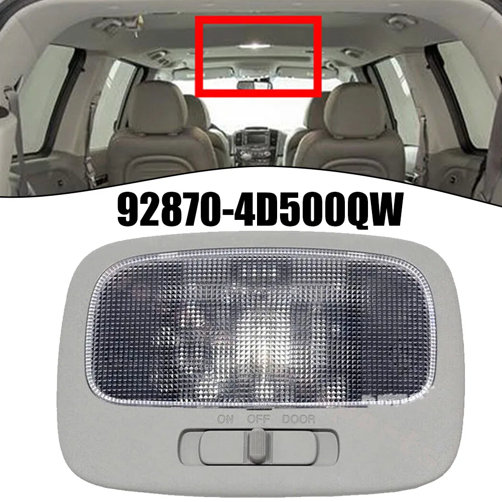 Купольная лампа в сборе для салона автомобиля 92870-4D500QW для Kia Rondo 2008-2014 для Kia Sedona 2008-2015, пластиковые серые аксессуары
Купольная лампа в сборе для салона автомобиля 92870-4D500QW для Kia Rondo 2008-2014 для Kia Sedona 2008-2015, пластиковые серые аксессуары