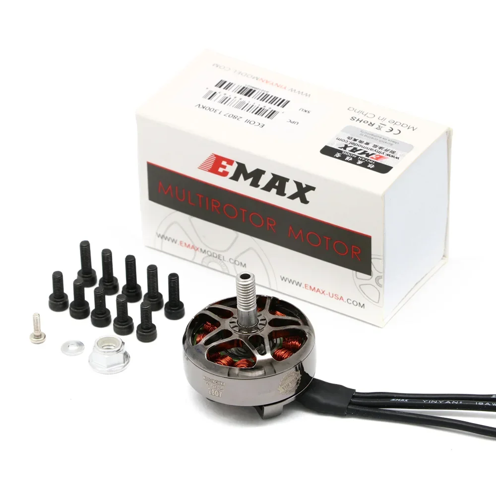 4pcs EMAX ECOII Series ECO II 2807 6S 1300KV 5S 1500KV 4S 1700KV Brushless Motor for FPV Racing RC Drone DIY Parts
4pcs EMAX ECOII Series ECO II 2807 6S 1300KV 5S 1500KV 4S 1700KV Brushless Motor for FPV Racing RC Drone DIY Parts