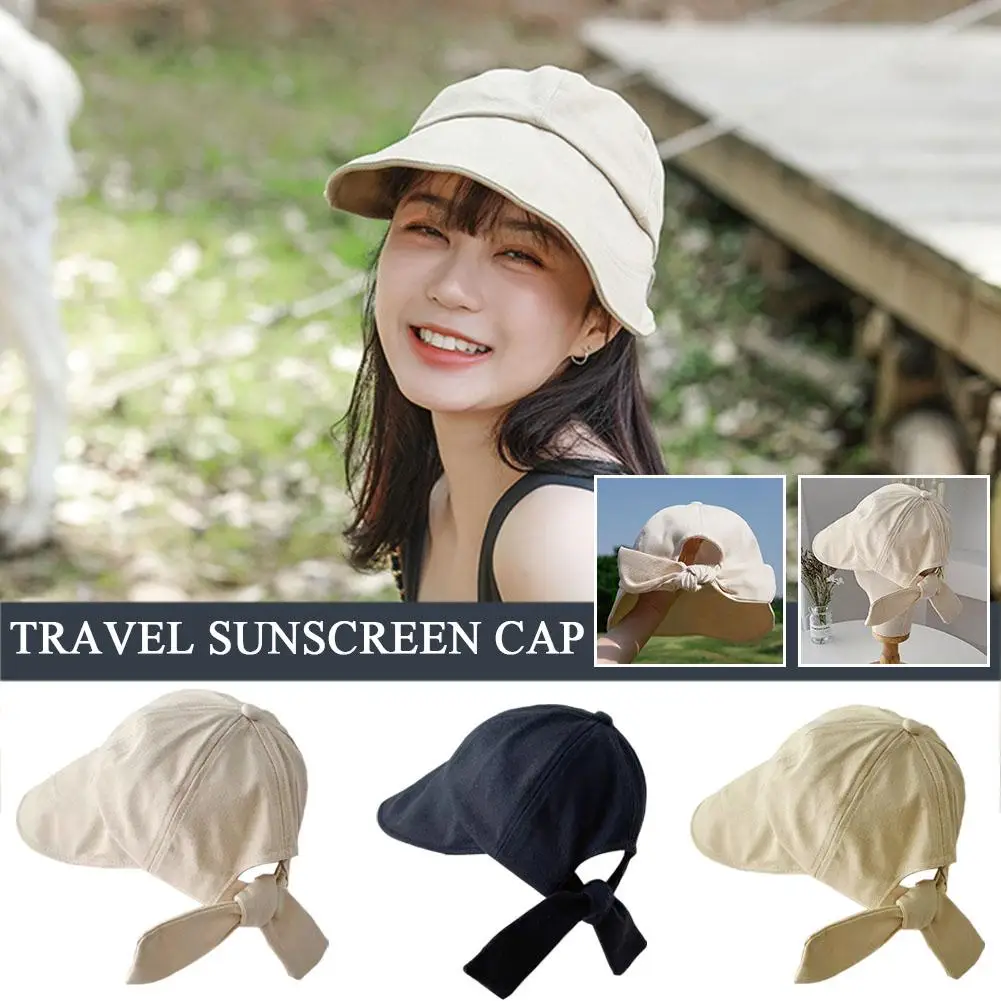 Womens Summer Soft Cotton Ponytail Bucket Hat Outdoor With Adjustable Foldable Panama Hats Sun Fisherman Cap Hat Beach Bow C1Z0
Womens Summer Soft Cotton Ponytail Bucket Hat Outdoor With Adjustable Foldable Panama Hats Sun Fisherman Cap Hat Beach Bow C1Z0