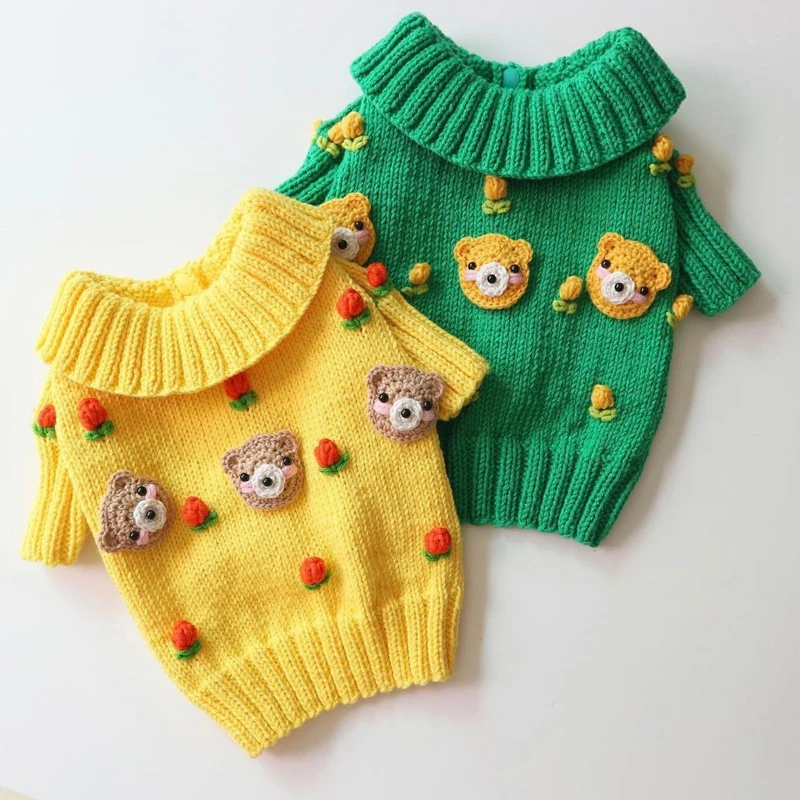 Puppy Animal Print Sweater Dog Warm Knit Sweater Schnauzer Teddy Autumn and Winter Clothes Bichon Soft Pullover Pet Dog Clothe
Puppy Animal Print Sweater Dog Warm Knit Sweater Schnauzer Teddy Autumn and Winter Clothes Bichon Soft Pullover Pet Dog Clothe