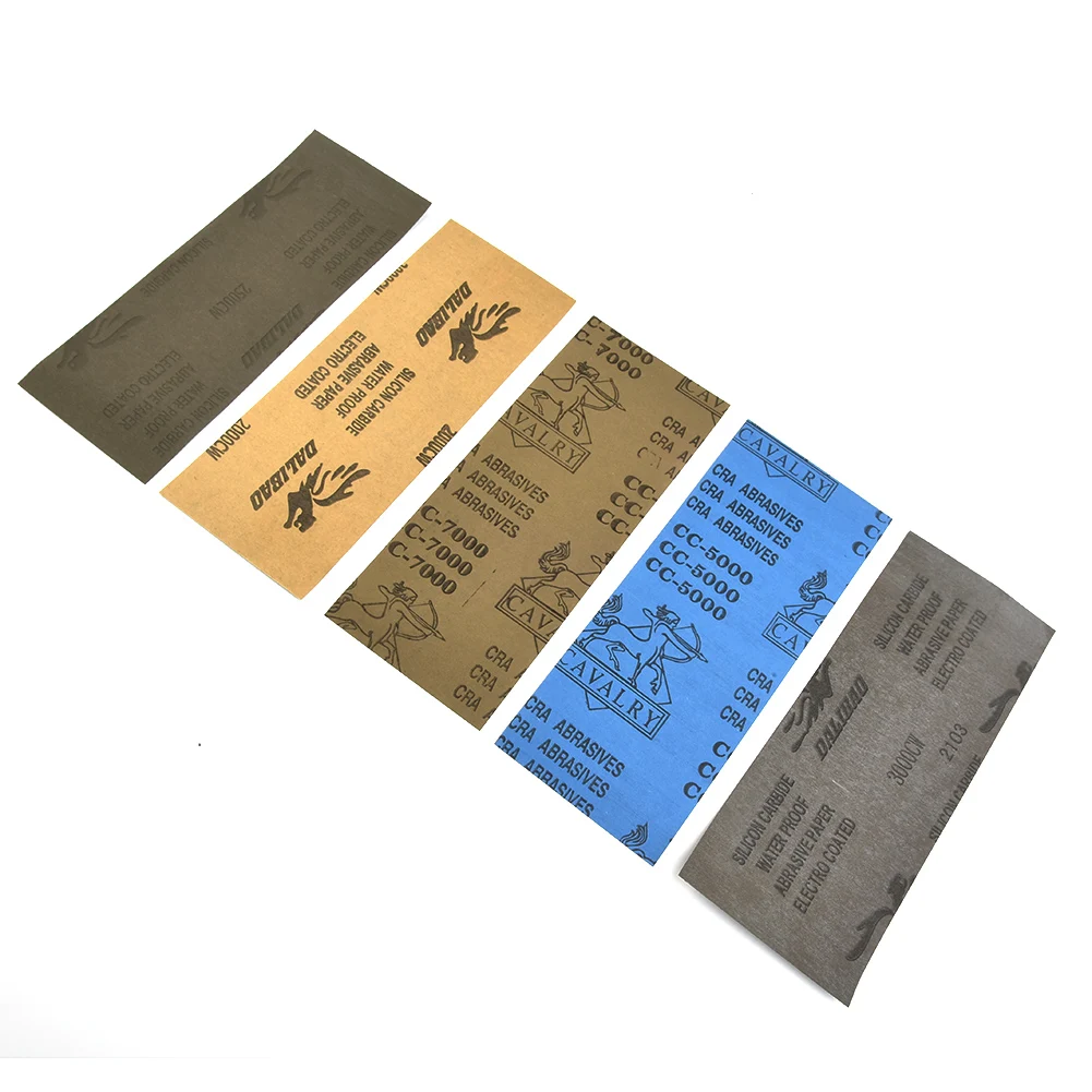 Sanding Paper Sandpaper 2000/2500/3000/5000/7000 Grit 5pcs For Wood Metal Polishing Set Water/Dry High Quality
Sanding Paper Sandpaper 2000/2500/3000/5000/7000 Grit 5pcs For Wood Metal Polishing Set Water/Dry High Quality