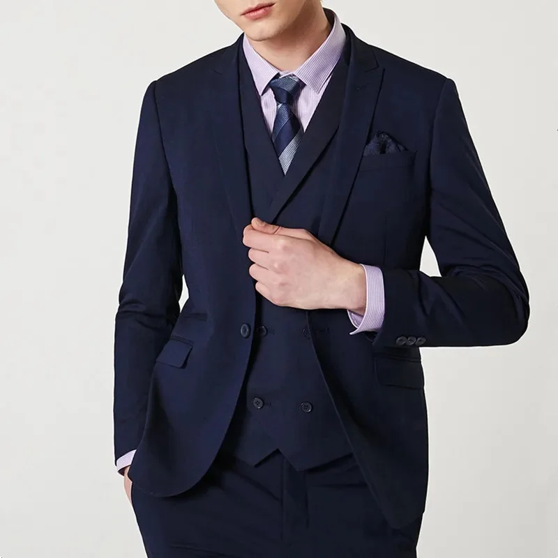 New Arrival Mens Suit Tuxedo Slim Fit for Prom Male Suits 3 Piece Set Jacket Pants Vest Formal Wedding Groom Fashion Custom Made
New Arrival Mens Suit Tuxedo Slim Fit for Prom Male Suits 3 Piece Set Jacket Pants Vest Formal Wedding Groom Fashion Custom Made