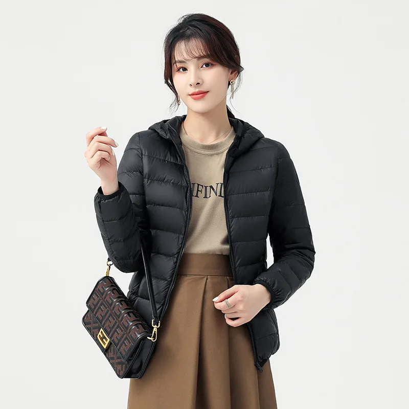 2023 New Women Down Jacket Winter Coat Female Short-length Simple Lightweight Parkas Hooded Warm Outwear Slim Leisure Overcoat
2023 New Women Down Jacket Winter Coat Female Short-length Simple Lightweight Parkas Hooded Warm Outwear Slim Leisure Overcoat