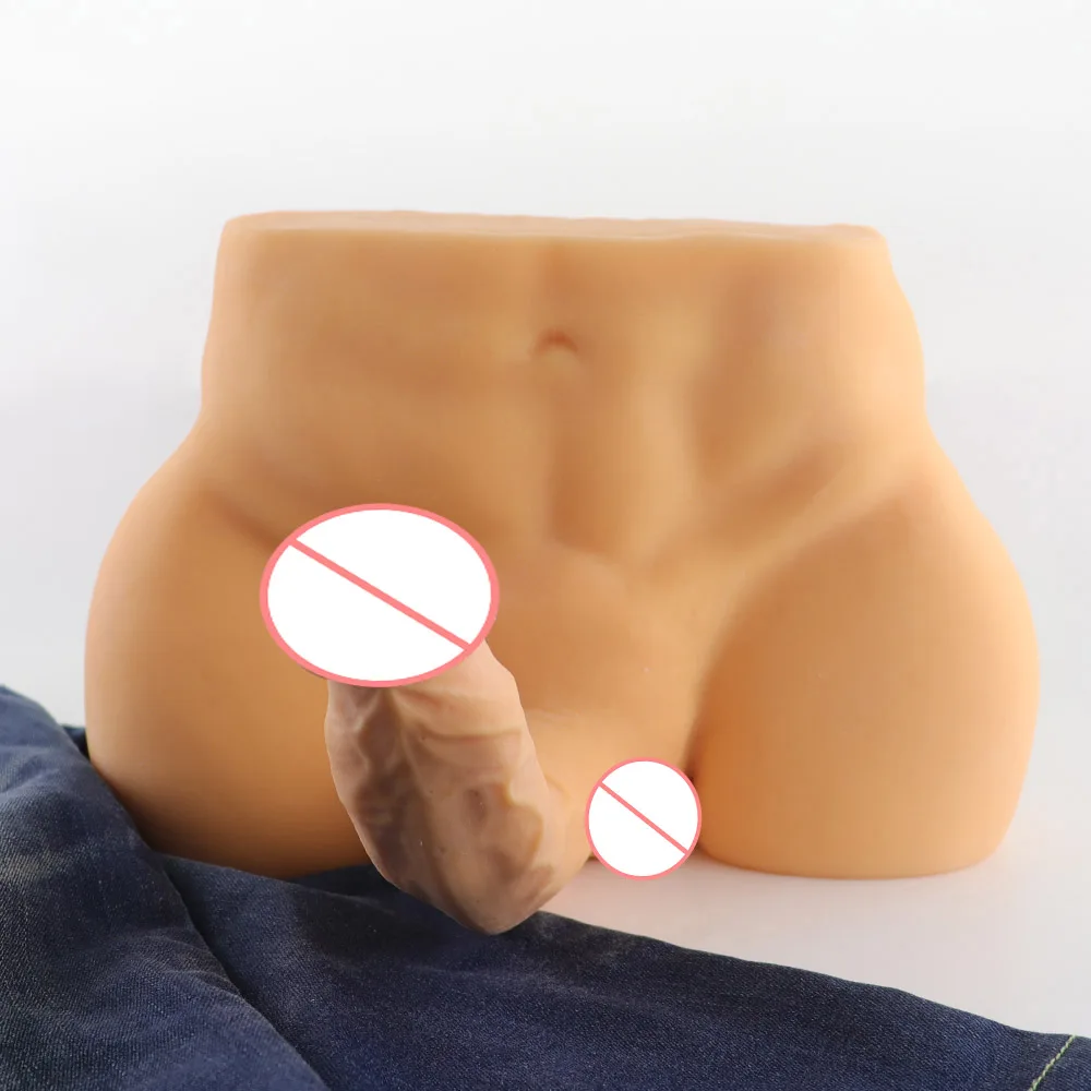 Male Torso Love Sex Doll for Women Sexy Realistic Silicone Half Body Mannequin Big Dildo Long Penis Buttplug Adult Products Shop Male Torso Love Sex Doll for Women Sexy Realistic Silicone Half Body Mannequin Big Dildo Long Penis Buttplug Adult Products Shop