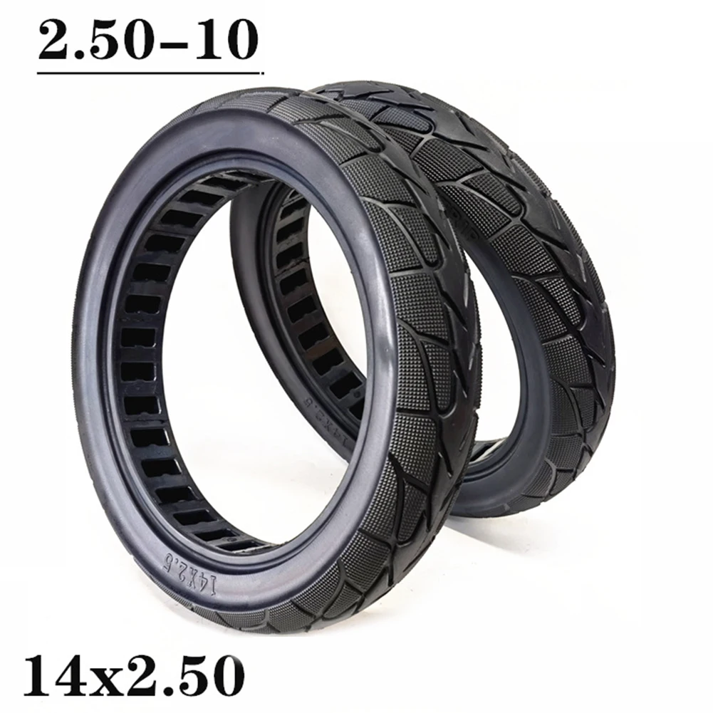 1*Tire 14 Inch 14×2.50 Solid Tire 2.50-10 No-Inflation Tyre For Electric Vehicle Black Rubber Electric Scooter Accessory
1*Tire 14 Inch 14×2.50 Solid Tire 2.50-10 No-Inflation Tyre For Electric Vehicle Black Rubber Electric Scooter Accessory