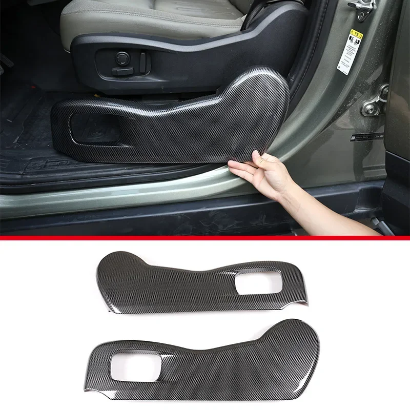 ABS Carbon Fiber For Land Rover Defender 100 2020 20212022 Car Front Seat Side Adjustment Decorative Frame Car Accessories hg
ABS Carbon Fiber For Land Rover Defender 100 2020 20212022 Car Front Seat Side Adjustment Decorative Frame Car Accessories hg