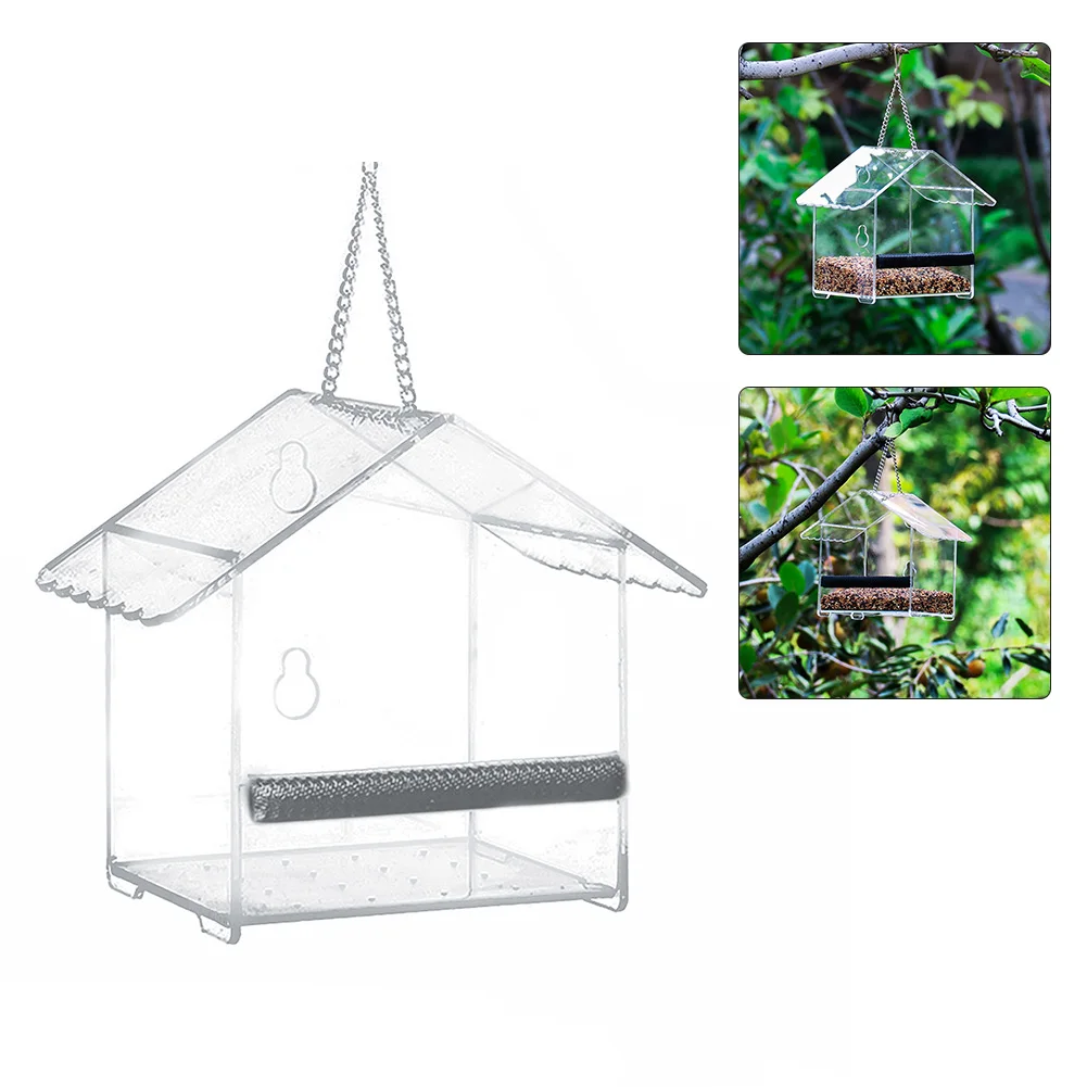 Features Suction Cups Bird Feeder Bird Feeder Large Capacity Food Tray Perfect Birdwatching Squirrel Proof Bird Feeder
Features Suction Cups Bird Feeder Bird Feeder Large Capacity Food Tray Perfect Birdwatching Squirrel Proof Bird Feeder