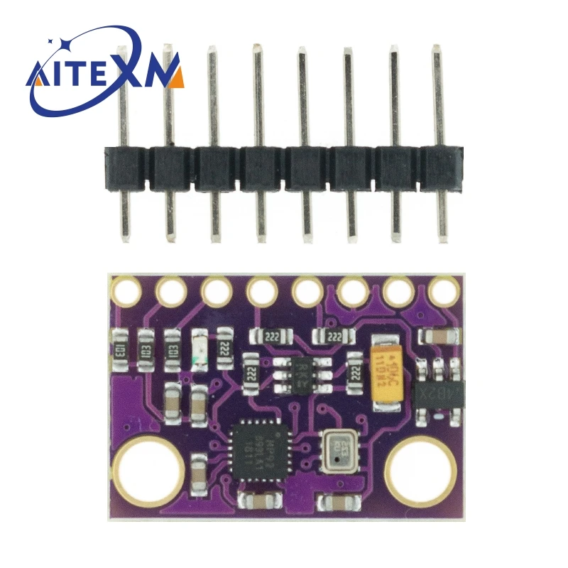 

1PCS MPU-9250 MPU9250 BMP280 SPI IIC/I2C 10DOF Acceleration Gyroscope Compass 9-Axis Sensor Board Module GY-91 For Arduino 3-5V