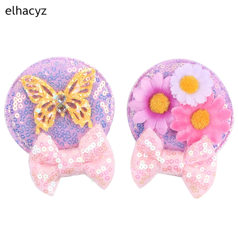 New 1 Pair Popular Sequin Hair Bow Mouse Ears Clips Girls Cute Butterfly Character Hairpin Party Cosplay Festival Hair Accessory
New 1 Pair Popular Sequin Hair Bow Mouse Ears Clips Girls Cute Butterfly Character Hairpin Party Cosplay Festival Hair Accessory