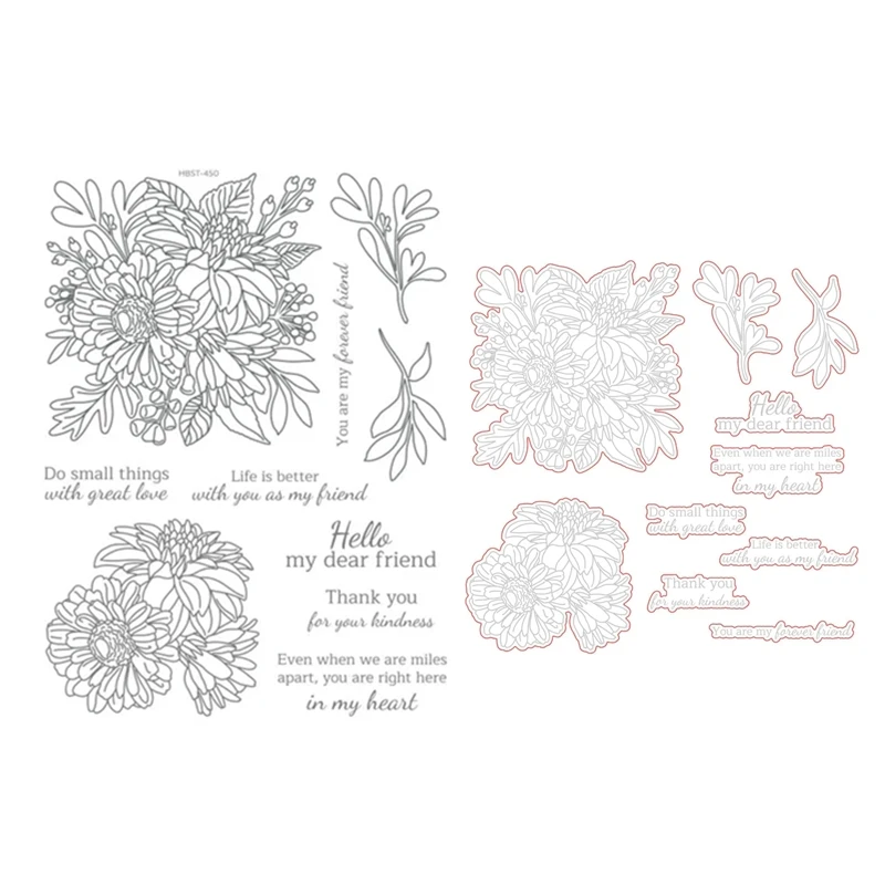 HonB Beautiful Blooms Clear Stamps Cutting Dies for New September 2022 Scrapbooking Paper Making Bee Frame Craft Card
HonB Beautiful Blooms Clear Stamps Cutting Dies for New September 2022 Scrapbooking Paper Making Bee Frame Craft Card