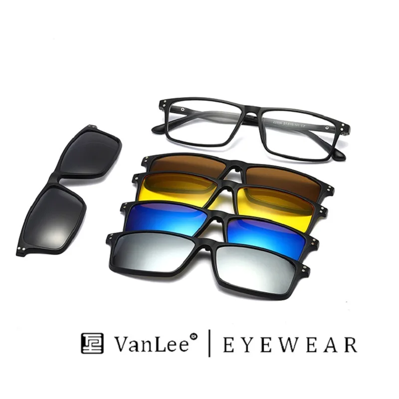 Magnetic Suction Set of Glasses TR90 Myopia Full Frame Magnet Adsorption Polarized Men's and Women's Glasses
Magnetic Suction Set of Glasses TR90 Myopia Full Frame Magnet Adsorption Polarized Men's and Women's Glasses