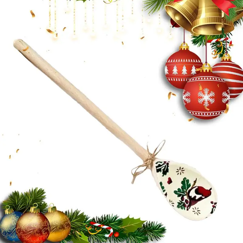 Funny Wooden Spoons Christmas decoration wooden spoon painted pattern spoon crafts Hot Chocolate Wooden Tasting Spoons
Funny Wooden Spoons Christmas decoration wooden spoon painted pattern spoon crafts Hot Chocolate Wooden Tasting Spoons