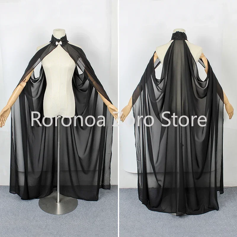 

Anime Cool Unisex Mantle Hooded Cloak Coat Wicca Robe Medieval Cape Shawl Halloween Party Witch Wizard Cosplay Costumes Women