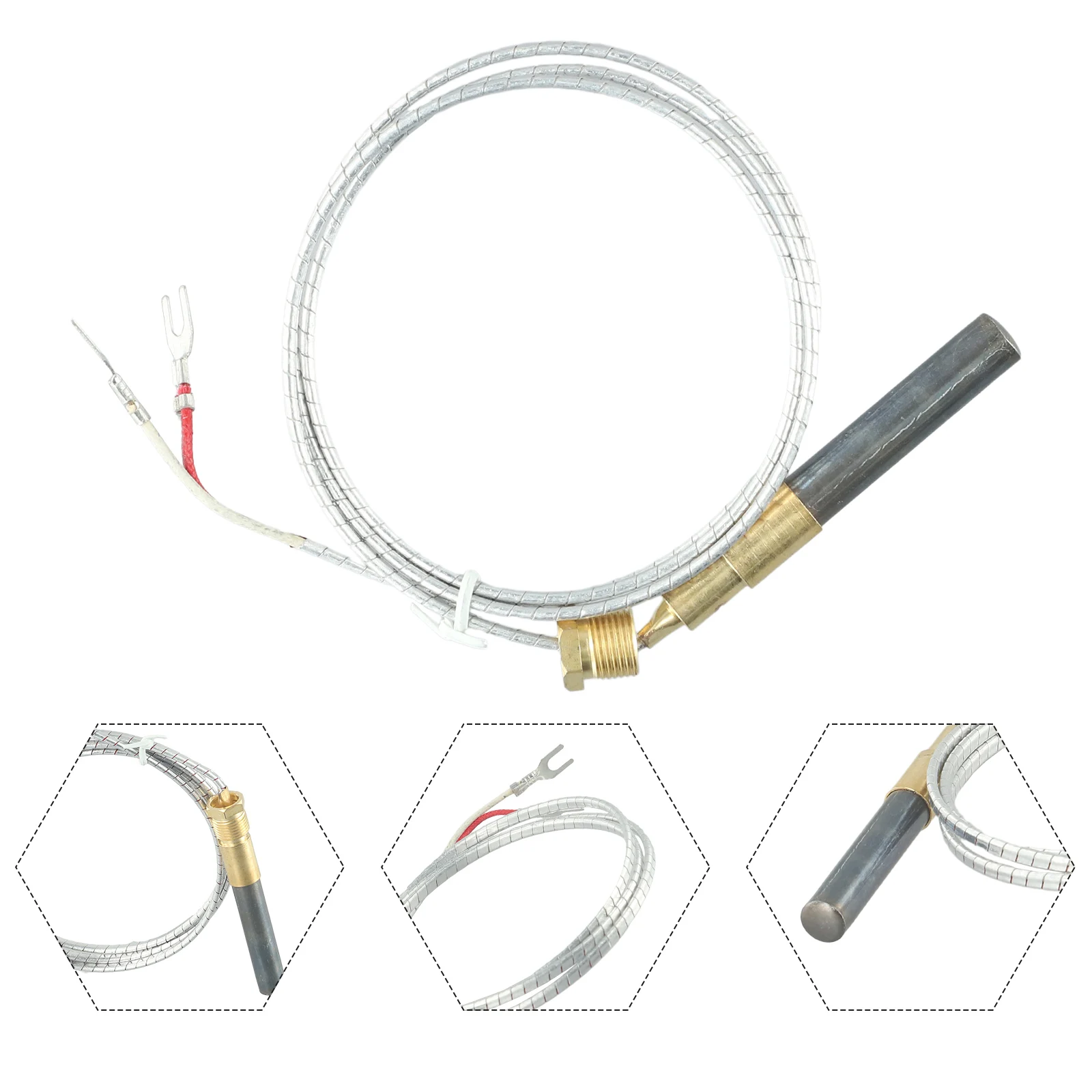 Fireplaces Thermopile Thermopile Fryer Gas Fireplace Heater Temperature Hot Water Heater Sensor Thermopile New
Fireplaces Thermopile Thermopile Fryer Gas Fireplace Heater Temperature Hot Water Heater Sensor Thermopile New