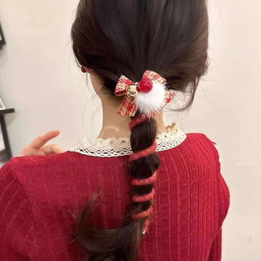 Hairball Bow Hair Rope Hair Band Headwear Telephone Cord Hair Ring Hair Accessories Ponytail Holder Telephone Line Hair Rope
Hairball Bow Hair Rope Hair Band Headwear Telephone Cord Hair Ring Hair Accessories Ponytail Holder Telephone Line Hair Rope
