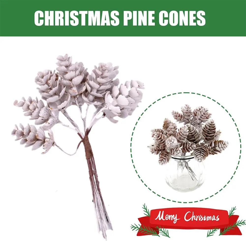 1PCS Artificial Fake Pine Cones Bouquet DIY Flowers Packaging Flowers Decorative Gift Box Home Ornaments Christmas Wreaths M3R4 
1PCS Artificial Fake Pine Cones Bouquet DIY Flowers Packaging Flowers Decorative Gift Box Home Ornaments Christmas Wreaths M3R4