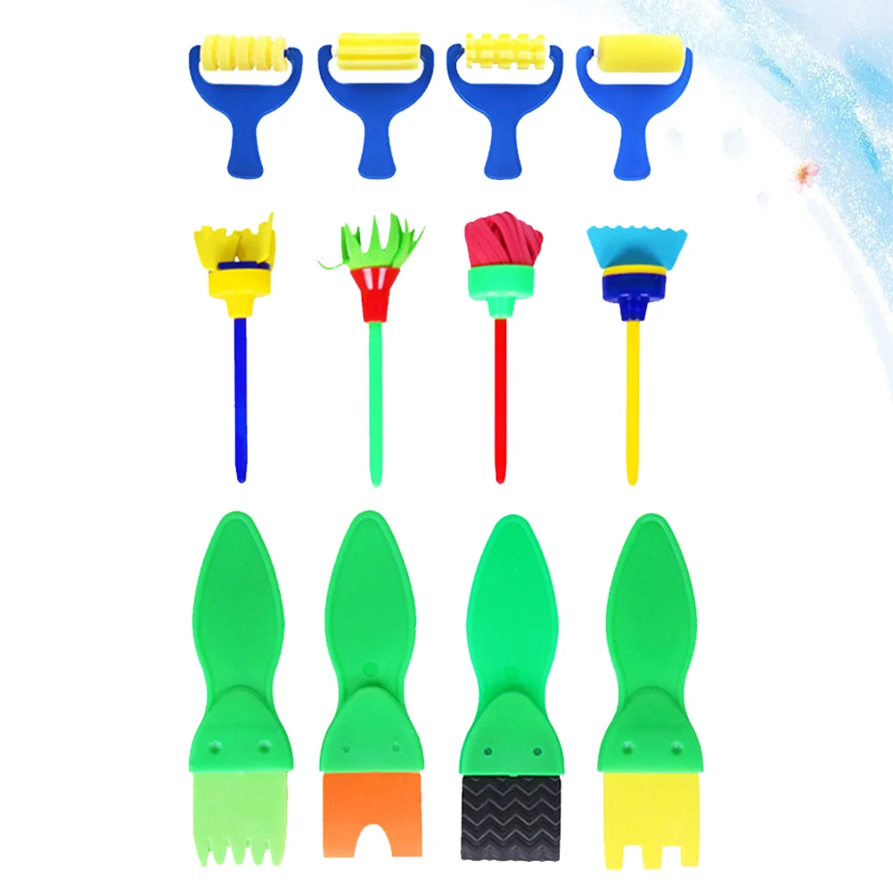 Губчатая кисть для образовательных игр, семейный костюм, набор для рисования, инструменты для рисования
Губчатая кисть для образовательных игр, семейный костюм, набор для рисования, инструменты для рисования