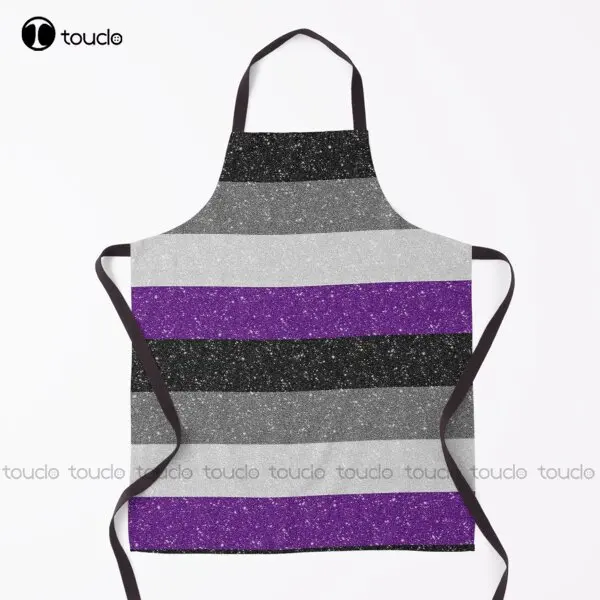 Faux Glitter Asexual Pride Flag Apron Cooking Apron For Women Men Unisex Adult Garden Kitchen Household Cleaning Custom Apron
Faux Glitter Asexual Pride Flag Apron Cooking Apron For Women Men Unisex Adult Garden Kitchen Household Cleaning Custom Apron