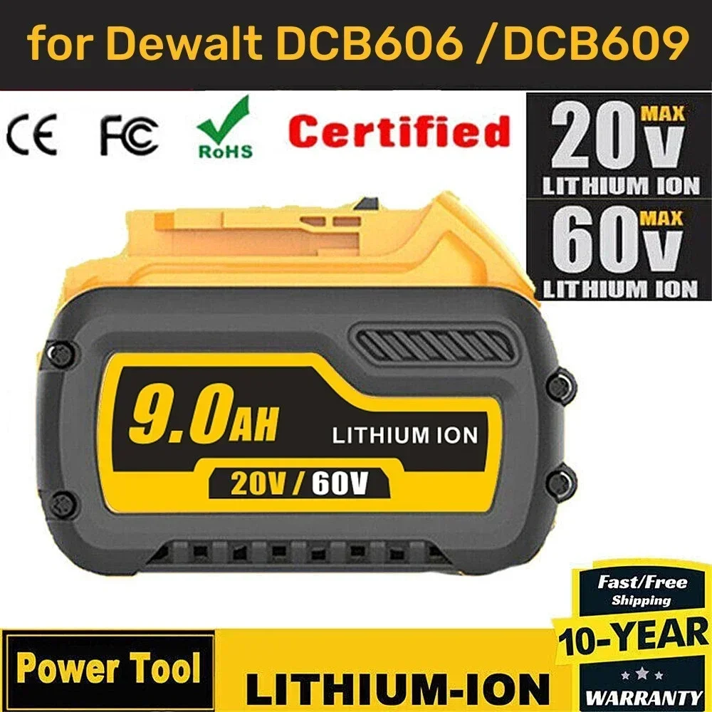 Аккумулятор 60 в для Dewalt DCB200, 9000 Ач/Ач, аккумулятор DCB606 DCB609 DCB205 DCB206 DCB209 DCB182 60 в, мАч, максимальная батарея для электроинструмента
Аккумулятор 60 в для Dewalt DCB200, 9000 Ач/Ач, аккумулятор DCB606 DCB609 DCB205 DCB206 DCB209 DCB182 60 в, мАч, максимальная батарея для электроинструмента