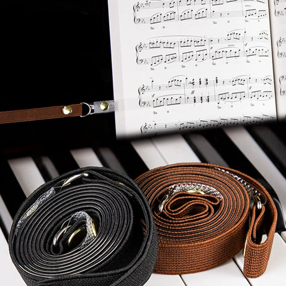 Piano Music Book Pressure Band Music Sheet Clip Page Holder Strap For Practice Nylon Elastic Band TPU Guitar Parts Accessories
Piano Music Book Pressure Band Music Sheet Clip Page Holder Strap For Practice Nylon Elastic Band TPU Guitar Parts Accessories