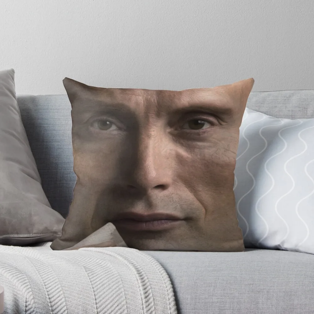 Mads Mikkelsen / Hannibal Lecter Face Throw Pillow Pillowcases Bed Cushions Cushions
Mads Mikkelsen / Hannibal Lecter Face Throw Pillow Pillowcases Bed Cushions Cushions