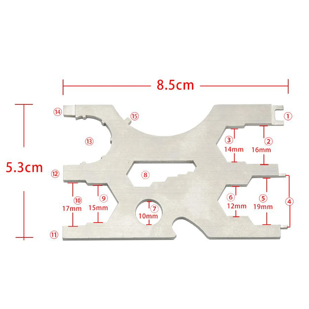 316 8.5*5.3cm Multifunction Scuba Diving Repairing Tool Diving Equipment Repair Card Wrench Sporting Water Sports Accessories
316 8.5*5.3cm Multifunction Scuba Diving Repairing Tool Diving Equipment Repair Card Wrench Sporting Water Sports Accessories