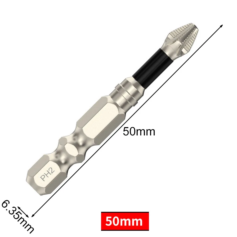 1pc Screwdriver Bit For Electric Screwdrivers/hand Drills Alloy Steel High Hardness HRC62 50-150mm Brand New Power Tools Parts
1pc Screwdriver Bit For Electric Screwdrivers/hand Drills Alloy Steel High Hardness HRC62 50-150mm Brand New Power Tools Parts