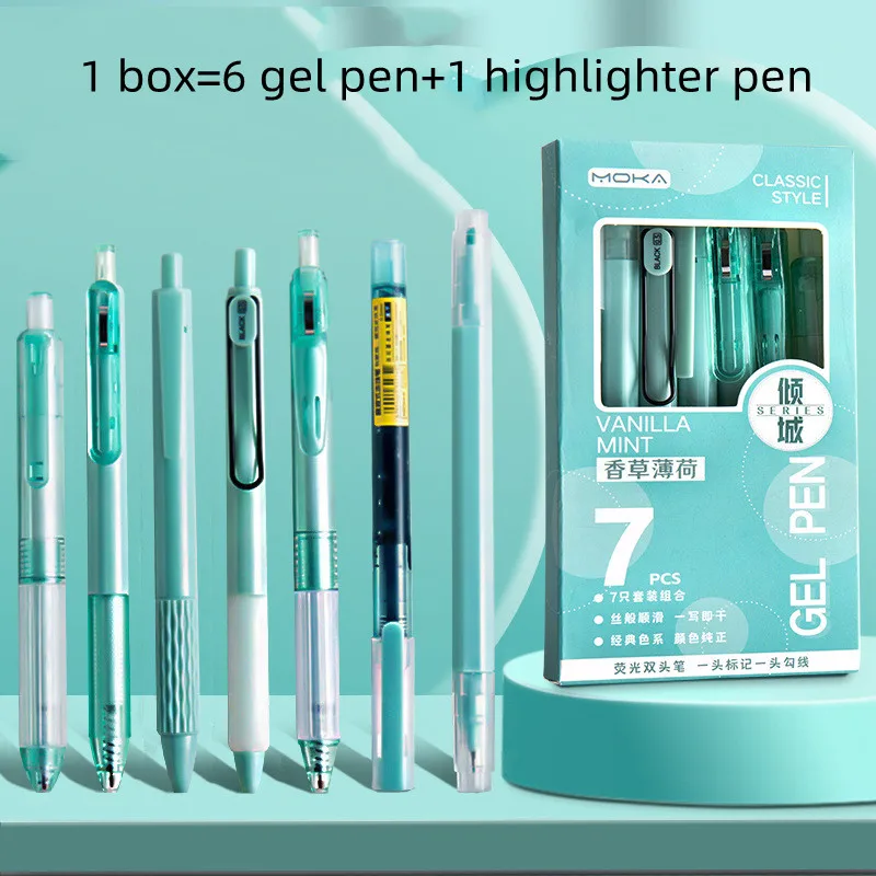 49 pcs/lot Creative Press Gel Pen For Writing Cute 0.5mm Black Ink Pen Gift Stationery Office School Supplies
49 pcs/lot Creative Press Gel Pen For Writing Cute 0.5mm Black Ink Pen Gift Stationery Office School Supplies