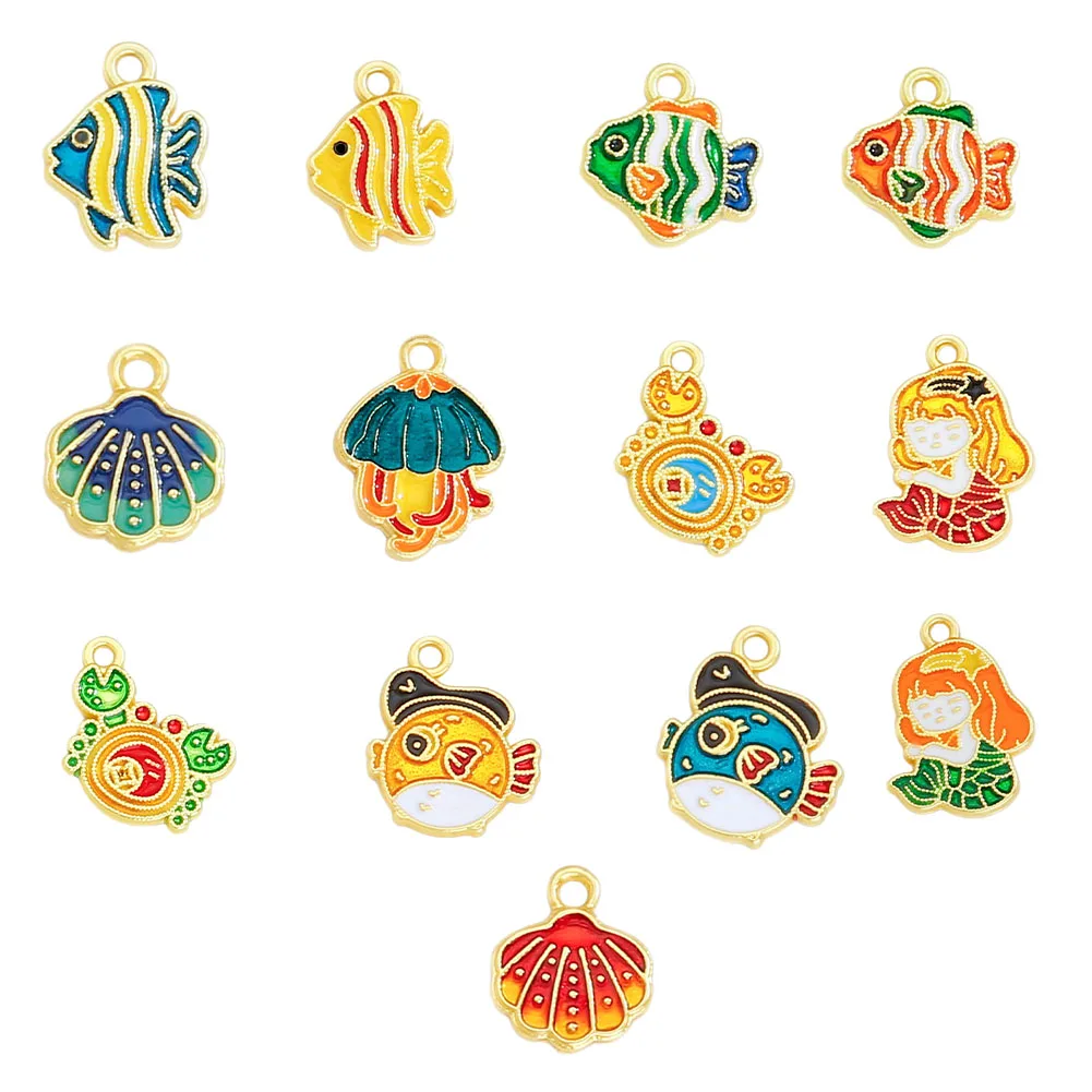 20pcs Marine Life Jewelry Pendant Jewelry Design Bracelet Necklace Headwear Making Handmade Crafts Ornament DIY Accessories
20pcs Marine Life Jewelry Pendant Jewelry Design Bracelet Necklace Headwear Making Handmade Crafts Ornament DIY Accessories