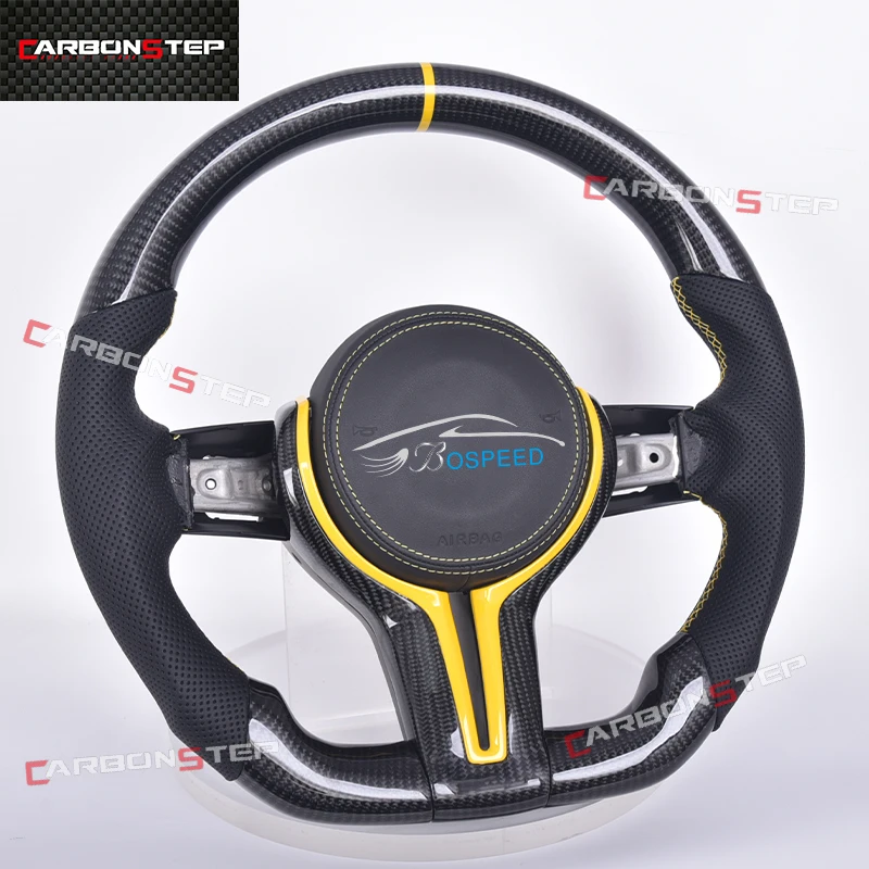 F M Carbon Fiber Steering Wheel For Bmw F30 F10 F11 M3 M5 M6 E92 E90 E87 G20 G80 G30 Z3 3 series Car Sports Suede Led Custom
F M Carbon Fiber Steering Wheel For Bmw F30 F10 F11 M3 M5 M6 E92 E90 E87 G20 G80 G30 Z3 3 series Car Sports Suede Led Custom