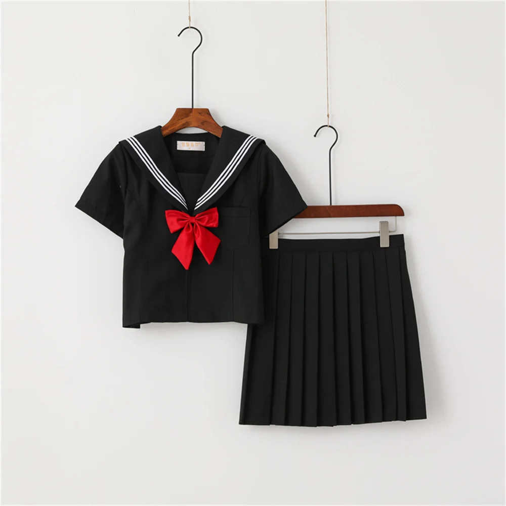 Japanese Style S-2xl Student Girls School Uniforms Girls Navy Costume Women Sexy Navy JK Suit Sailor Blouse Pleated Skirt
Japanese Style S-2xl Student Girls School Uniforms Girls Navy Costume Women Sexy Navy JK Suit Sailor Blouse Pleated Skirt