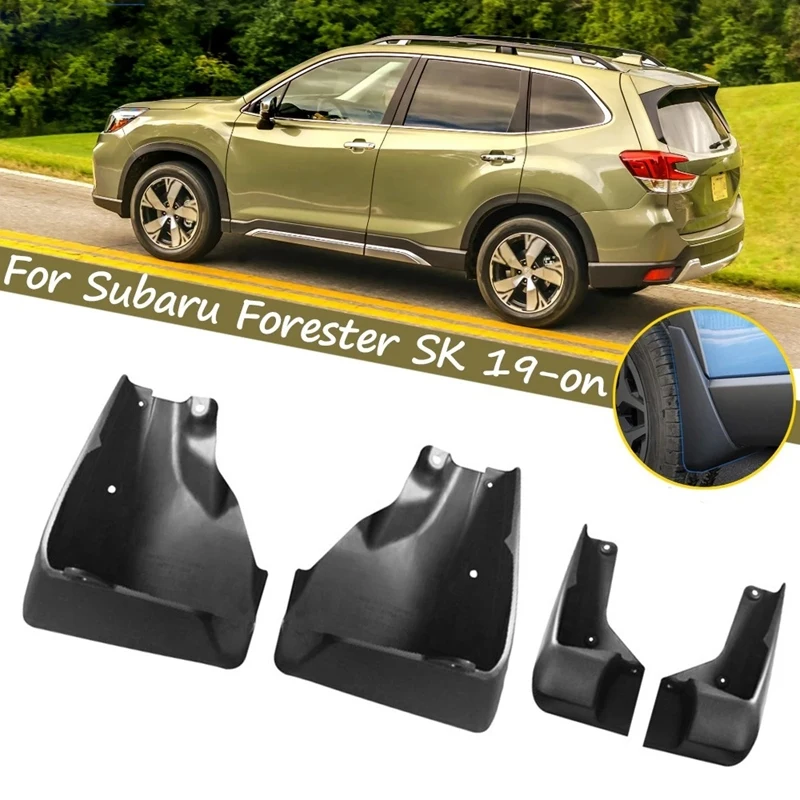 4 шт., передние и задние брызговики для Subaru Forester SK 2019 2020 2021
4 шт., передние и задние брызговики для Subaru Forester SK 2019 2020 2021