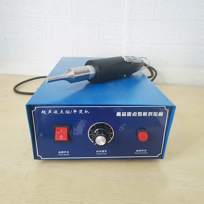 28KHz Ultrasonic Spot Welder Professional Plastic Welding Machine Mask Ear Band Multiple Material Welding Tools
28KHz Ultrasonic Spot Welder Professional Plastic Welding Machine Mask Ear Band Multiple Material Welding Tools