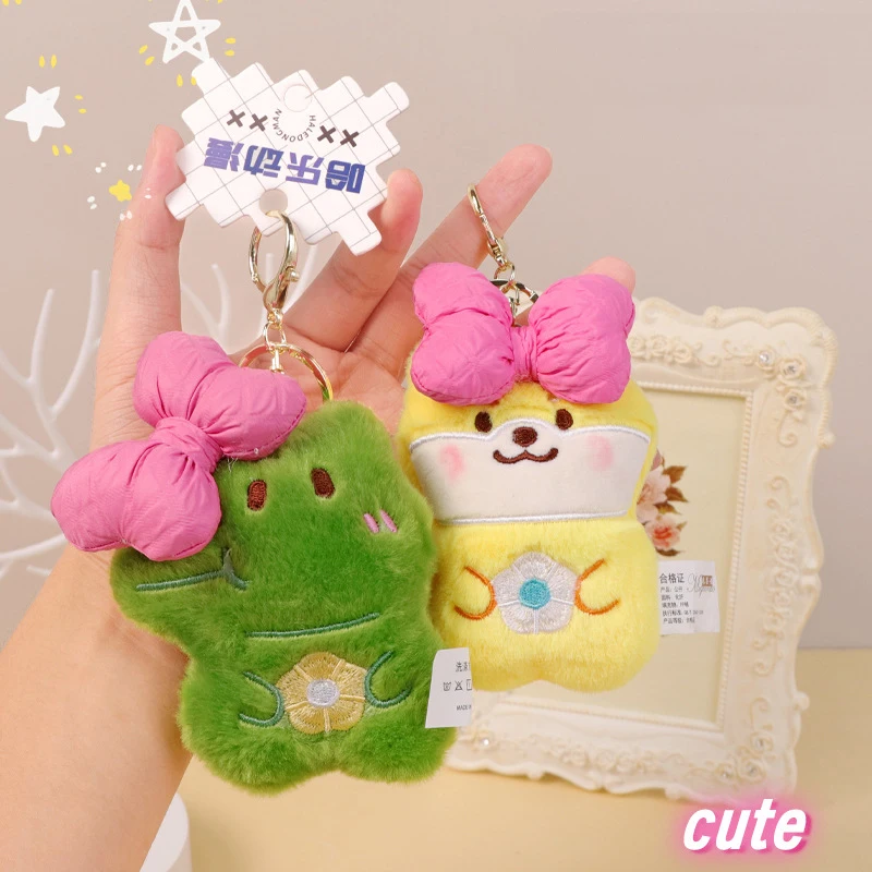 Cartoon Cute Pink Bow Small Animal Series Plush Doll Keychain Pendant Creative Ins Small Fresh Bow Plush Backpack Pendant
Cartoon Cute Pink Bow Small Animal Series Plush Doll Keychain Pendant Creative Ins Small Fresh Bow Plush Backpack Pendant