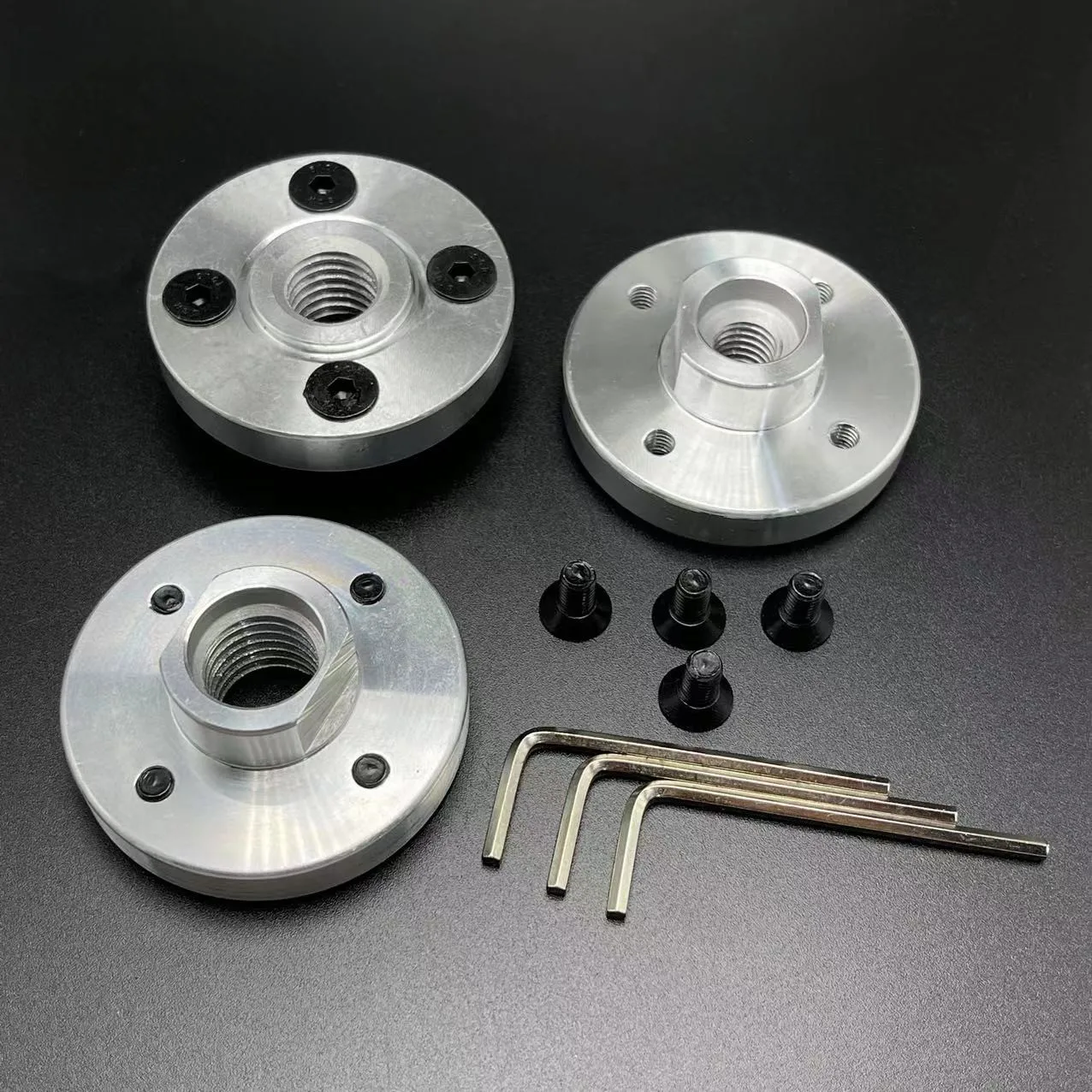 115/125 angle grinder special inner hole 22.23mm M14 M10 saw blade positioning pressure plate flange grinding wheel 4 hole base
115/125 angle grinder special inner hole 22.23mm M14 M10 saw blade positioning pressure plate flange grinding wheel 4 hole base