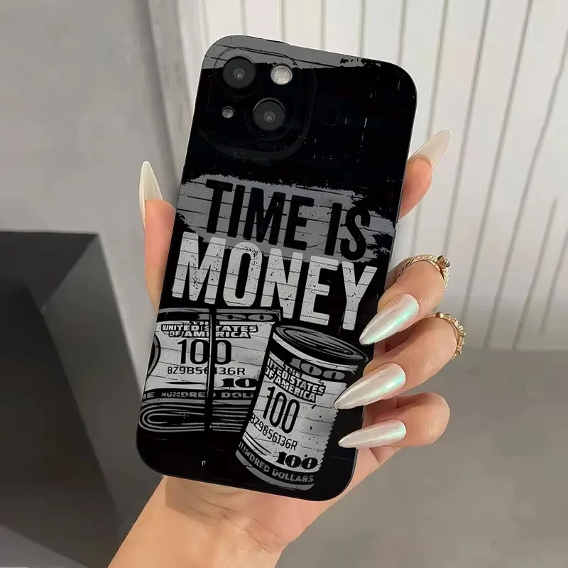 Time Is Money Dollar Phone Case For IPhone 16 15 14 13 12 11 Pro Max X XR XS 7 8 Plus Mini SE 2020 2022 Mobile Case Time Is Money Dollar Phone Case For IPhone 16 15 14 13 12 11 Pro Max X XR XS 7 8 Plus Mini SE 2020 2022 Mobile Case