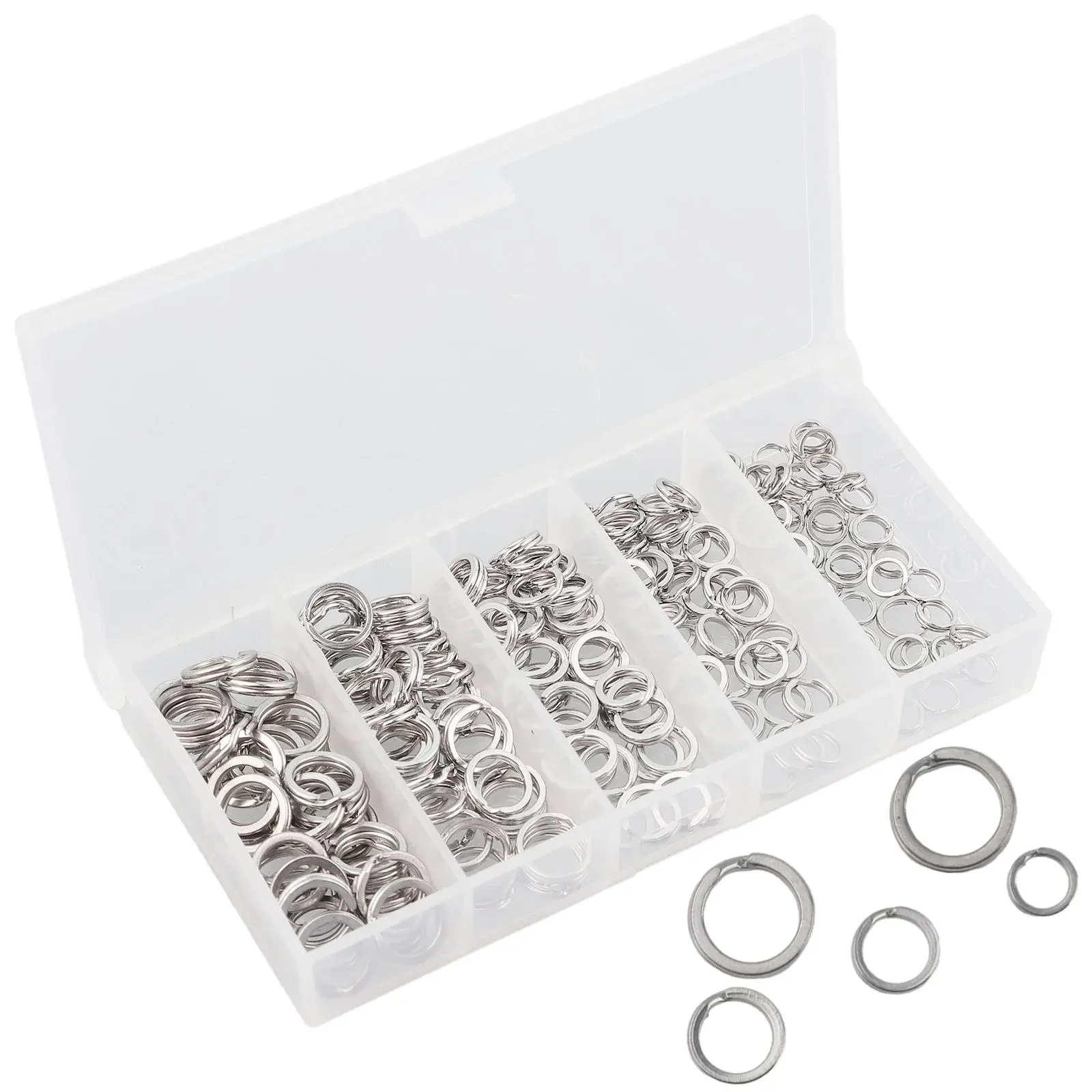 200pcs Stainless Steel Split Rings For Crank Link Double Circle Fishing Round Rig Connector Open Carp Tool Tackle Accessories
200pcs Stainless Steel Split Rings For Crank Link Double Circle Fishing Round Rig Connector Open Carp Tool Tackle Accessories