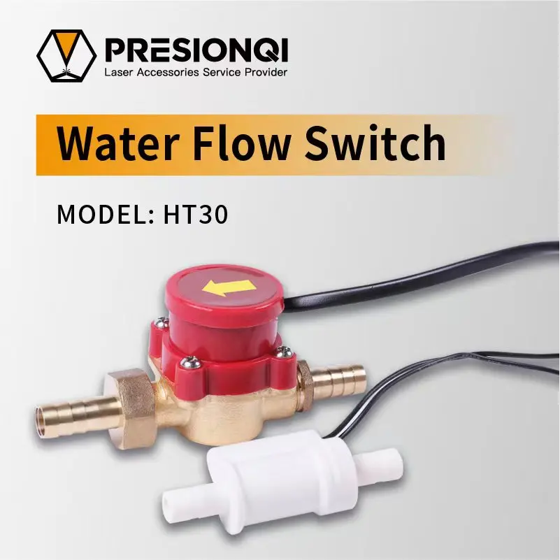 PRESIONQI Water Protection Flow Switch Sensor Copper HT-30 Caliber 8mm 10mm 12mm For CO2 Laser Engraving Cutting Mechanical Part
PRESIONQI Water Protection Flow Switch Sensor Copper HT-30 Caliber 8mm 10mm 12mm For CO2 Laser Engraving Cutting Mechanical Part