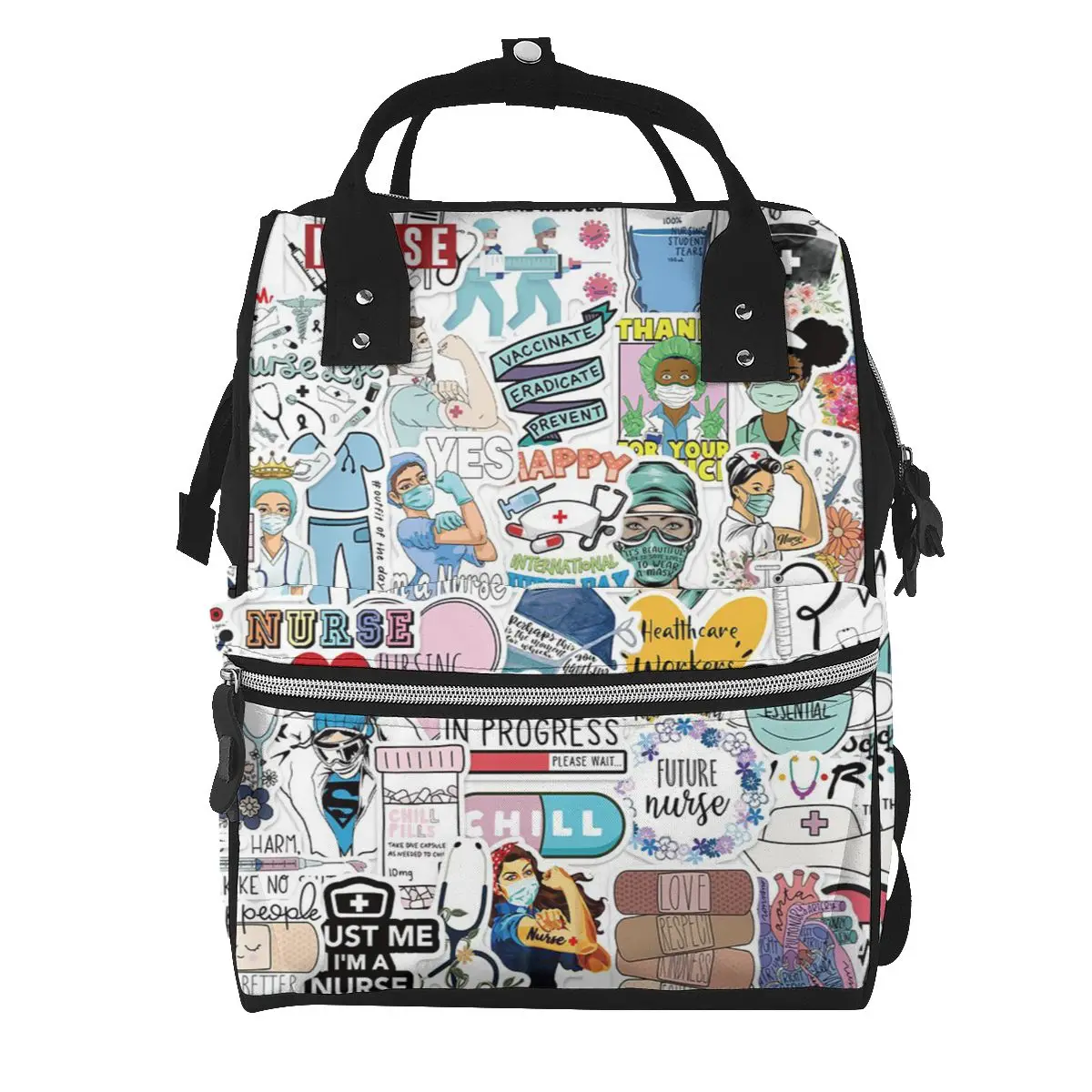 NOISYDESIGNS Doctors Nursing Nurse Print Mommy Diaper Bag Large Baby Travel Backpack Waterproof Anti-loss Maternity Bag for Mom
NOISYDESIGNS Doctors Nursing Nurse Print Mommy Diaper Bag Large Baby Travel Backpack Waterproof Anti-loss Maternity Bag for Mom