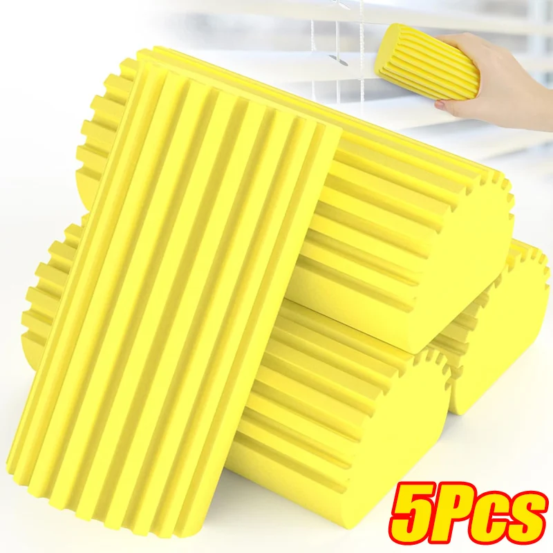 1/5PCS Damp Clean Duster Sponge Portable Cleaning Brush Duster For Cleaning Blinds Glass Baseboards Vents Railing Mirrors Window
1/5PCS Damp Clean Duster Sponge Portable Cleaning Brush Duster For Cleaning Blinds Glass Baseboards Vents Railing Mirrors Window