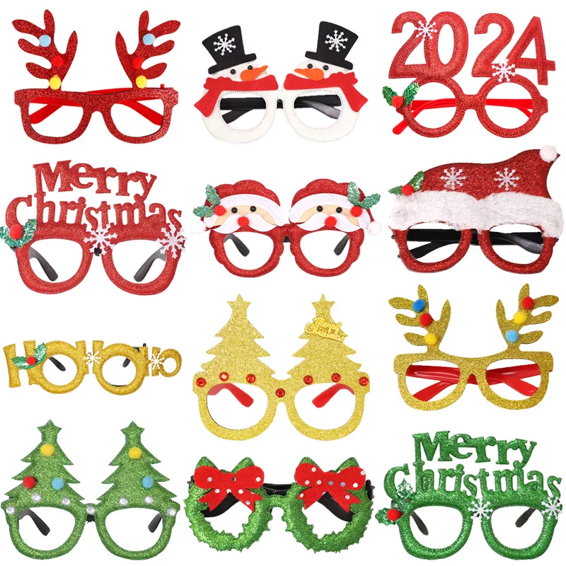 Xmas Glasses Frame Merry Christmas Decorations for Home Adult Kids Gifts 2024 New Year Natal Noel Deco Navidad 2023 Party Favors
Xmas Glasses Frame Merry Christmas Decorations for Home Adult Kids Gifts 2024 New Year Natal Noel Deco Navidad 2023 Party Favors