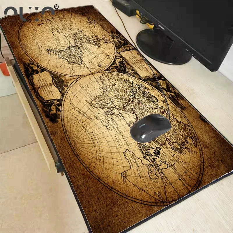 OUIO Old World Map Large Gaming Lock Edge Mouse Mat Keyboard Pad Desk Mat Table Mat Gamer Mouse Pad for Laptop Notebook Lol xxl
OUIO Old World Map Large Gaming Lock Edge Mouse Mat Keyboard Pad Desk Mat Table Mat Gamer Mouse Pad for Laptop Notebook Lol xxl