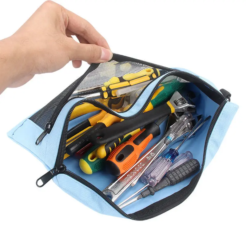 High Quality Zipper Canvas Oxford Hardware Tool Bag Storage Bag Multifunctional Carrying Bag Storage Bag Small Tool Bag
High Quality Zipper Canvas Oxford Hardware Tool Bag Storage Bag Multifunctional Carrying Bag Storage Bag Small Tool Bag