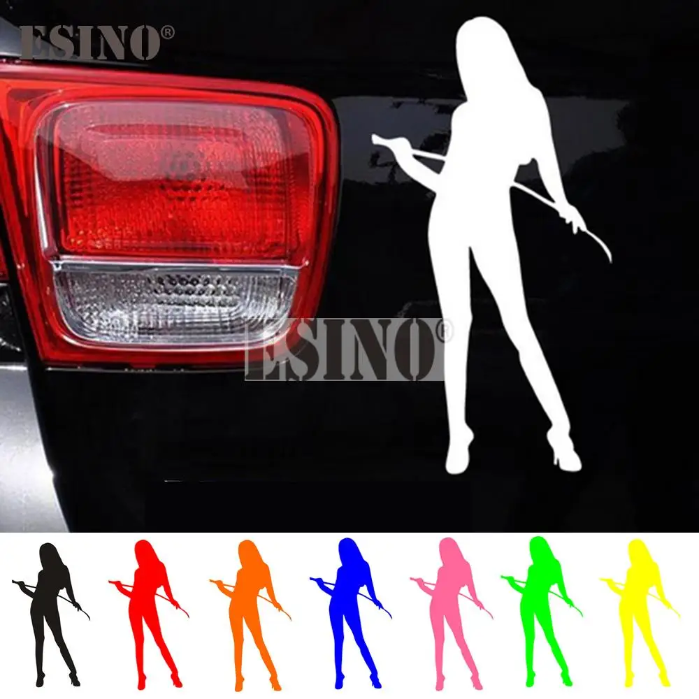 Funny Creative Fashion Car Styling Hot Sexy Lady Girl Temptation with Whip Car Covers Decoration Car Accessories Sticker Decal
Funny Creative Fashion Car Styling Hot Sexy Lady Girl Temptation with Whip Car Covers Decoration Car Accessories Sticker Decal