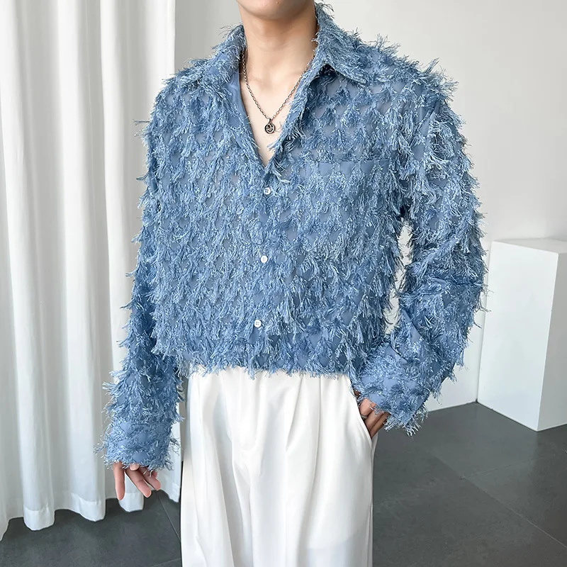 Yuppie Men's Handsome Shirts Korean Style Casual Office Tops Popular Pants Same As Star Personality Clothes Yuppy Male New Suits
Yuppie Men's Handsome Shirts Korean Style Casual Office Tops Popular Pants Same As Star Personality Clothes Yuppy Male New Suits