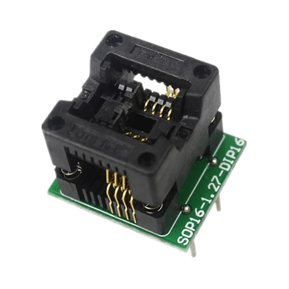 Top Quality Chip programmer SOP16-1.27 adapter socket to DIP16 ots16-1.27-03
Top Quality Chip programmer SOP16-1.27 adapter socket to DIP16 ots16-1.27-03