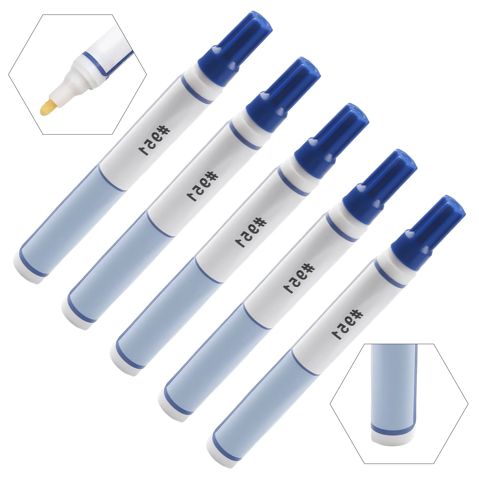 Non-Conductive Soldering Flux Pen For PCB Board For SMT 140x15mm Electronic Maintenance Through-hole Solder Joints
Non-Conductive Soldering Flux Pen For PCB Board For SMT 140x15mm Electronic Maintenance Through-hole Solder Joints