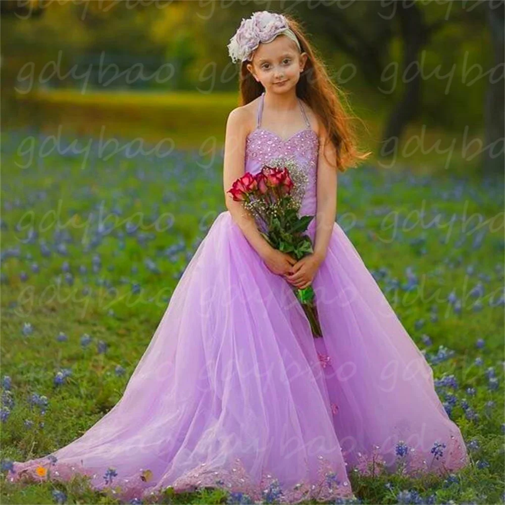 Lace Wedding Flower Girl Dresses Appliques Suspenders Tulle With Bow First Communion Dress For Birthday Evening Party Gowns Prom
Lace Wedding Flower Girl Dresses Appliques Suspenders Tulle With Bow First Communion Dress For Birthday Evening Party Gowns Prom