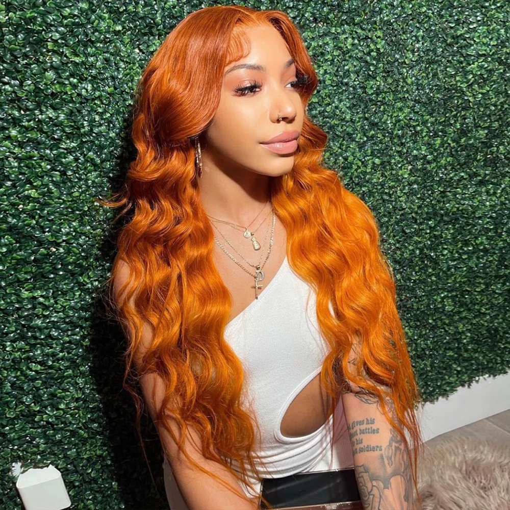 Ginger Body Wave 13x4 Hd Lace Frontal Wig Glueless Pre Plucked Orange 30 40 Inch Body Wave Lace Front Wigs For Women Human Hair
Ginger Body Wave 13x4 Hd Lace Frontal Wig Glueless Pre Plucked Orange 30 40 Inch Body Wave Lace Front Wigs For Women Human Hair