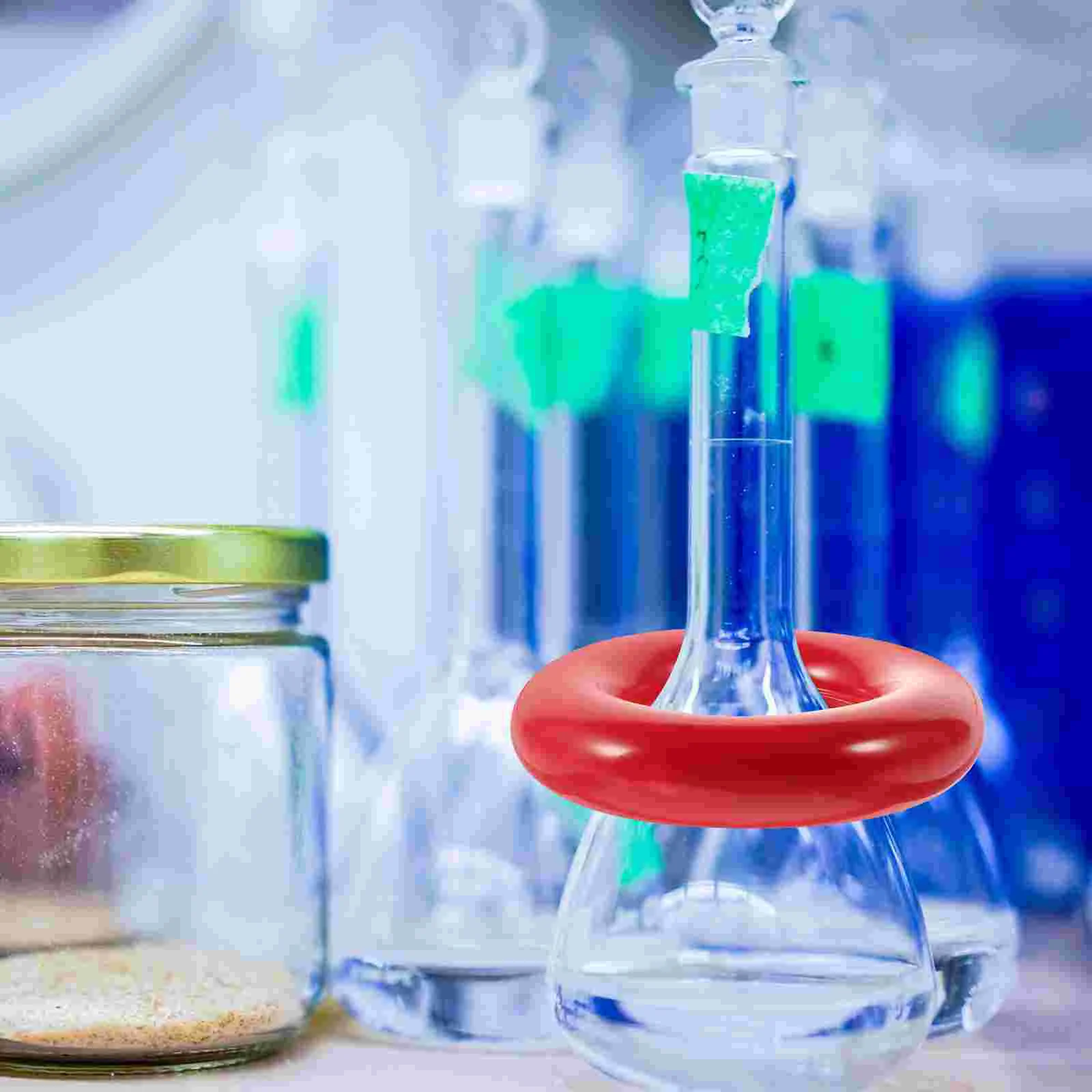 Erlenmeyer Flask Weight Ring Flasks for Laboratory Glass Bottle Flat-bottomed Rings Thickened Tool Experiment Iron Boiling
Erlenmeyer Flask Weight Ring Flasks for Laboratory Glass Bottle Flat-bottomed Rings Thickened Tool Experiment Iron Boiling